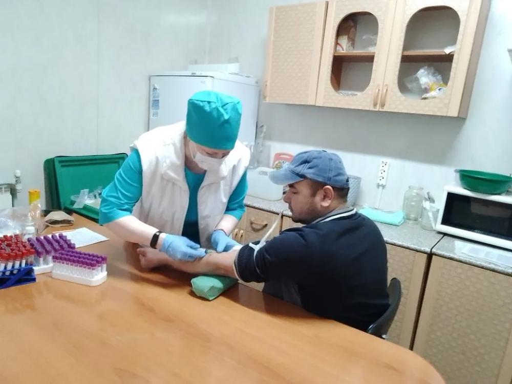 Выездная диспансеризация.